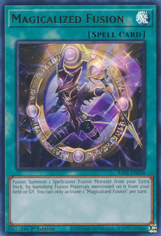 Magicalized Fusion [RA01-EN058] Ultra Rare | North Game Den