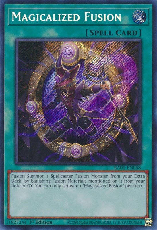 Magicalized Fusion [RA01-EN058] Secret Rare | North Game Den