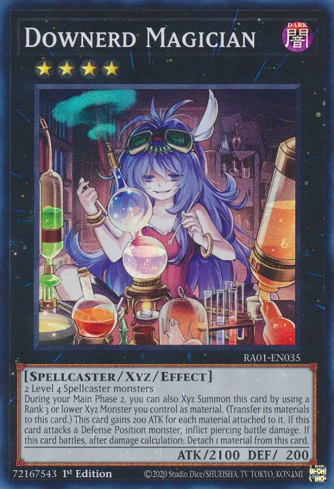 Downerd Magician [RA01-EN035] Super Rare | North Game Den