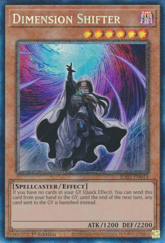 Dimension Shifter [RA01-EN014] Prismatic Collector's Rare | North Game Den