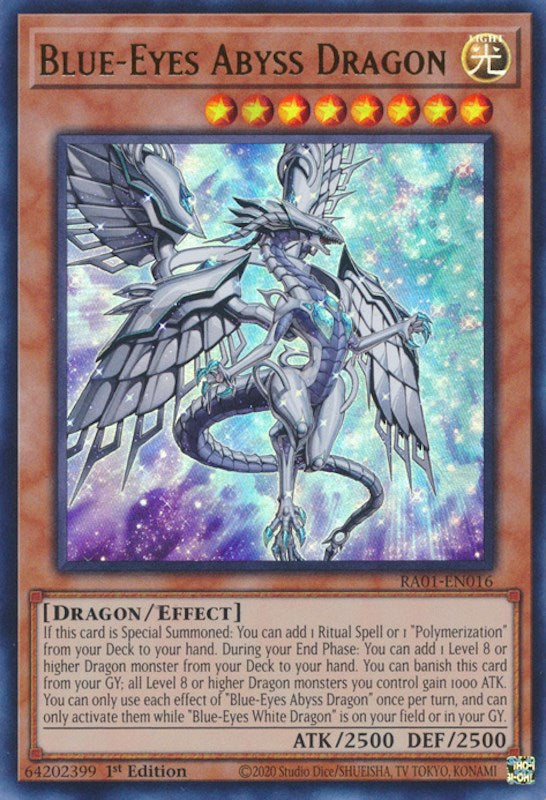 Blue-Eyes Abyss Dragon [RA01-EN016] Ultra Rare | North Game Den