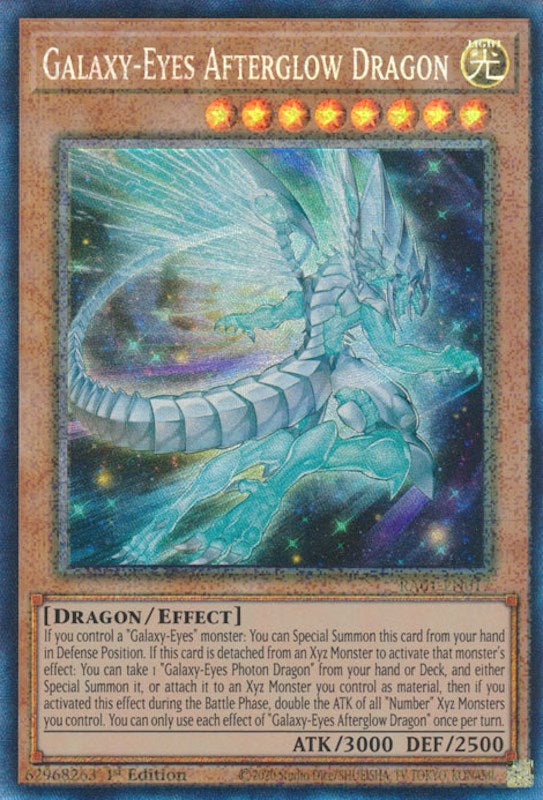 Galaxy-Eyes Afterglow Dragon [RA01-EN017] Prismatic Collector's Rare | North Game Den