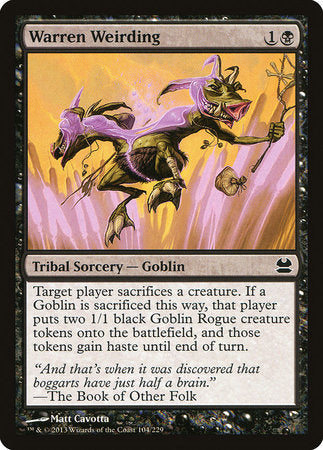 Warren Weirding [Modern Masters] | North Game Den