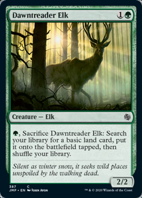 Dawntreader Elk [Jumpstart] | North Game Den