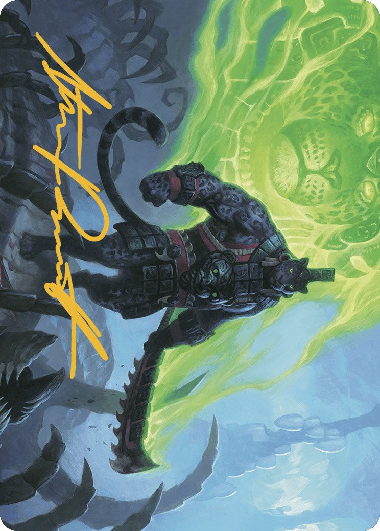 Malamet Veteran Art Card (Gold-Stamped Signature) [The Lost Caverns of Ixalan Art Series] | North Game Den