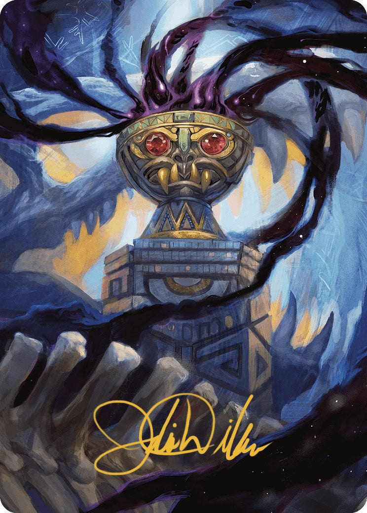 Chalice of the Void Art Card (Gold-Stamped Signature) [The Lost Caverns of Ixalan Art Series] | North Game Den