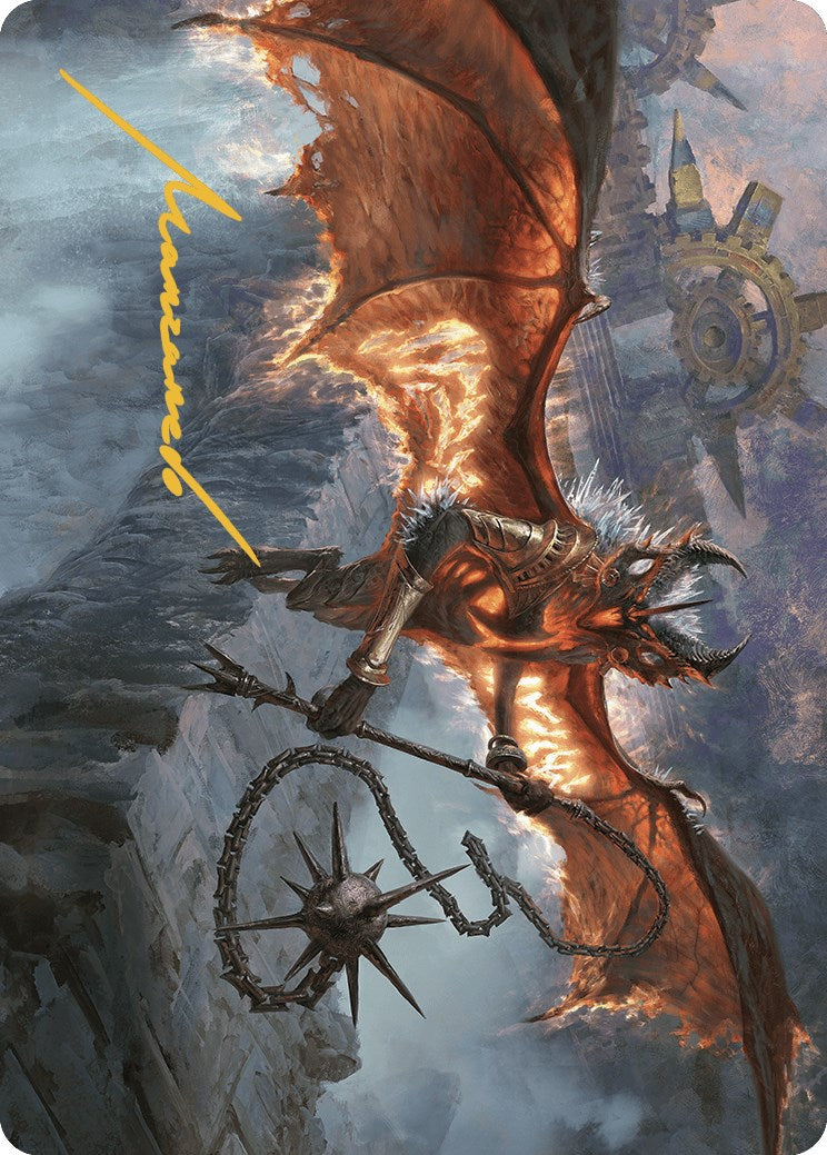 Bloodletter of Aclazotz Art Card (15/81) (Gold-Stamped Signature) [The Lost Caverns of Ixalan Art Series] | North Game Den