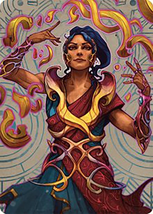 Saheeli, the Sun's Brilliance Art Card [The Lost Caverns of Ixalan Art Series] | North Game Den