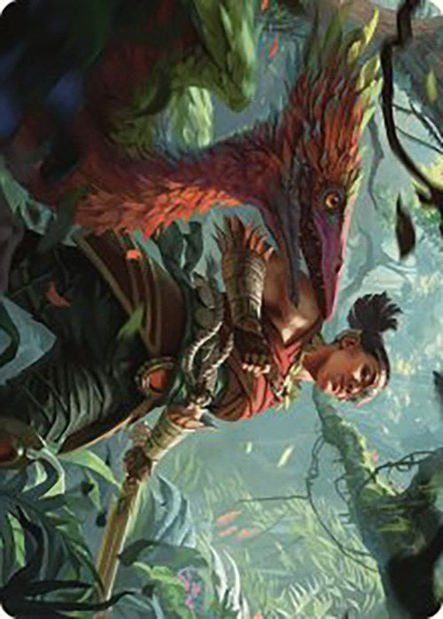 Wayta, Trainer Prodigy Art Card [The Lost Caverns of Ixalan Art Series] | North Game Den