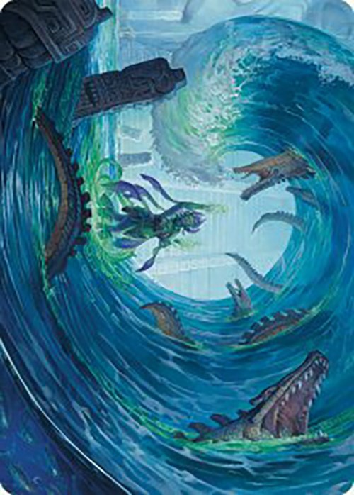 Wave Goodbye Art Card [The Lost Caverns of Ixalan Art Series] | North Game Den