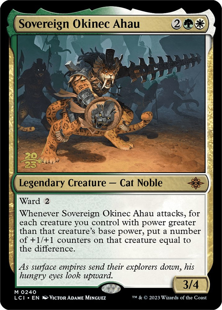 Sovereign Okinec Ahau [The Lost Caverns of Ixalan Prerelease Cards] | North Game Den