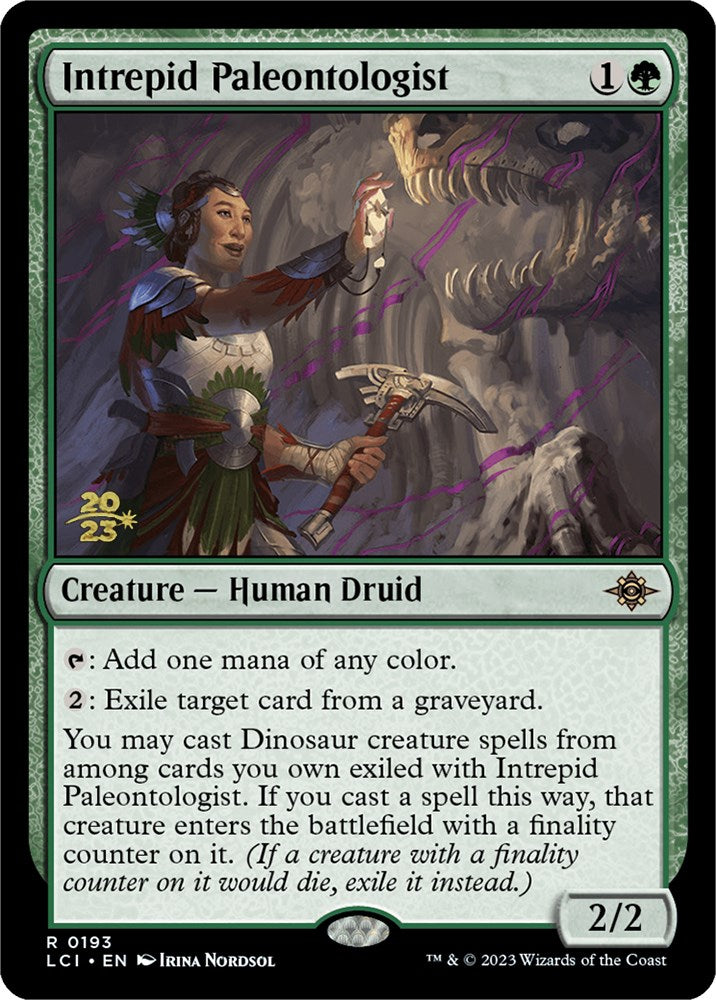 Intrepid Paleontologist [The Lost Caverns of Ixalan Prerelease Cards] | North Game Den