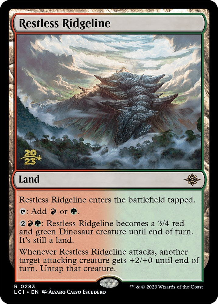 Restless Ridgeline [The Lost Caverns of Ixalan Prerelease Cards] | North Game Den