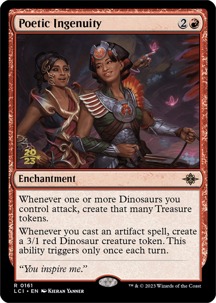 Poetic Ingenuity [The Lost Caverns of Ixalan Prerelease Cards] | North Game Den