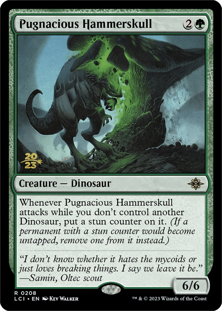 Pugnacious Hammerskull [The Lost Caverns of Ixalan Prerelease Cards] | North Game Den