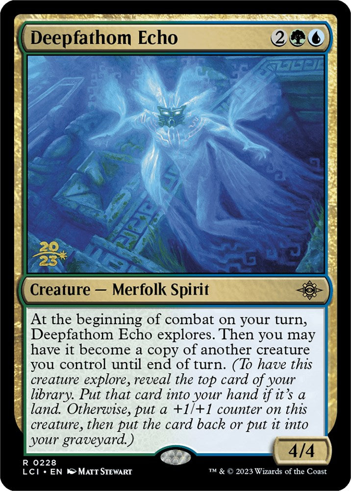 Deepfathom Echo [The Lost Caverns of Ixalan Prerelease Cards] | North Game Den