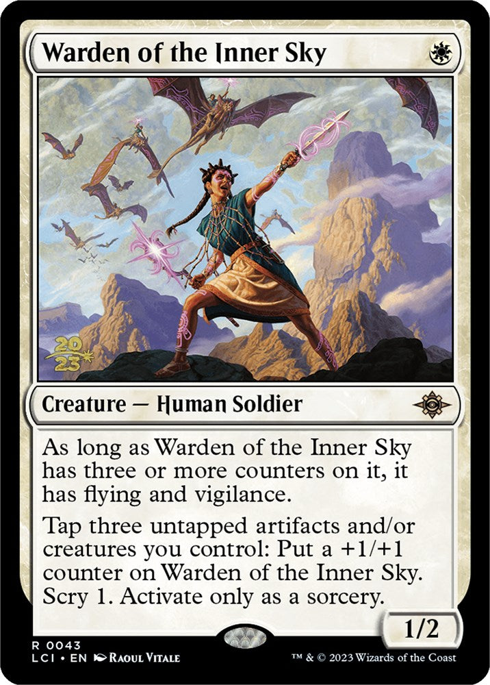 Warden of the Inner Sky [The Lost Caverns of Ixalan Prerelease Cards] | North Game Den