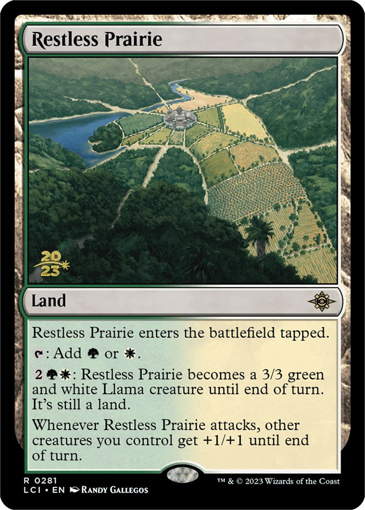 Restless Prairie [The Lost Caverns of Ixalan Prerelease Cards] | North Game Den