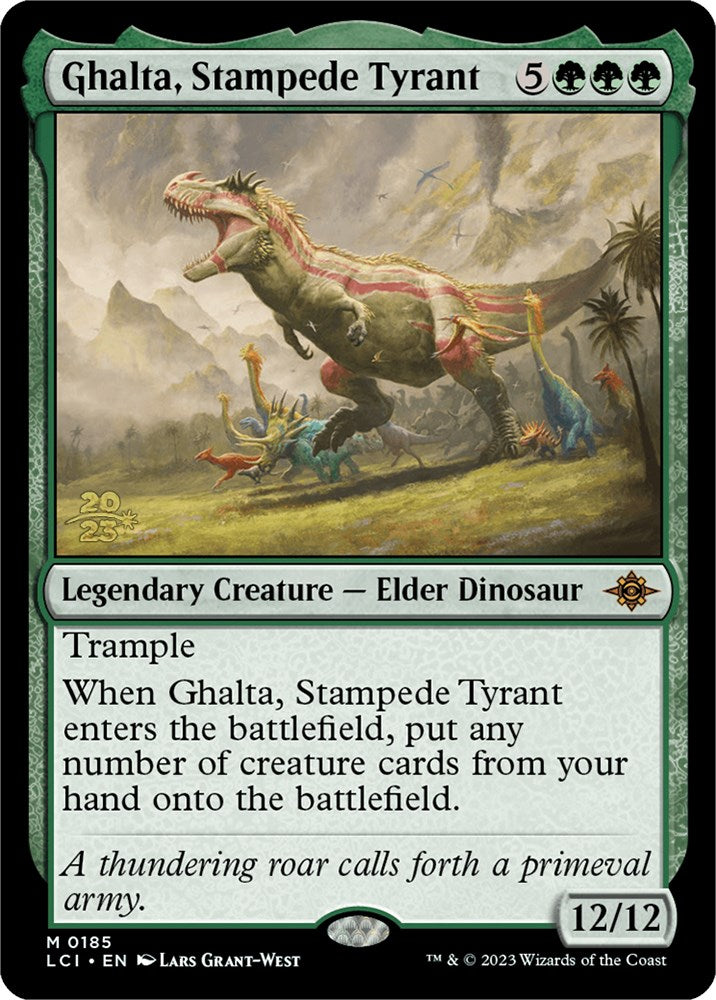 Ghalta, Stampede Tyrant [The Lost Caverns of Ixalan Prerelease Cards] | North Game Den