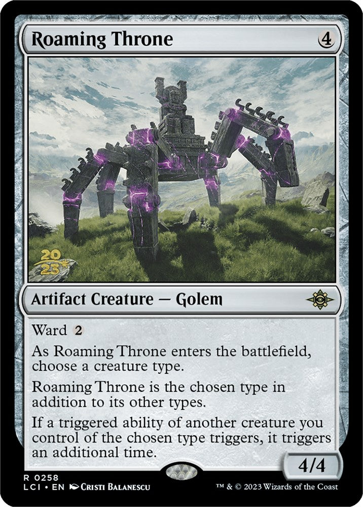 Roaming Throne [The Lost Caverns of Ixalan Prerelease Cards] | North Game Den