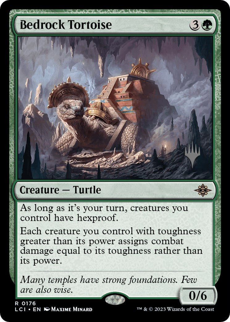 Bedrock Tortoise (Promo Pack) [The Lost Caverns of Ixalan Promos] | North Game Den