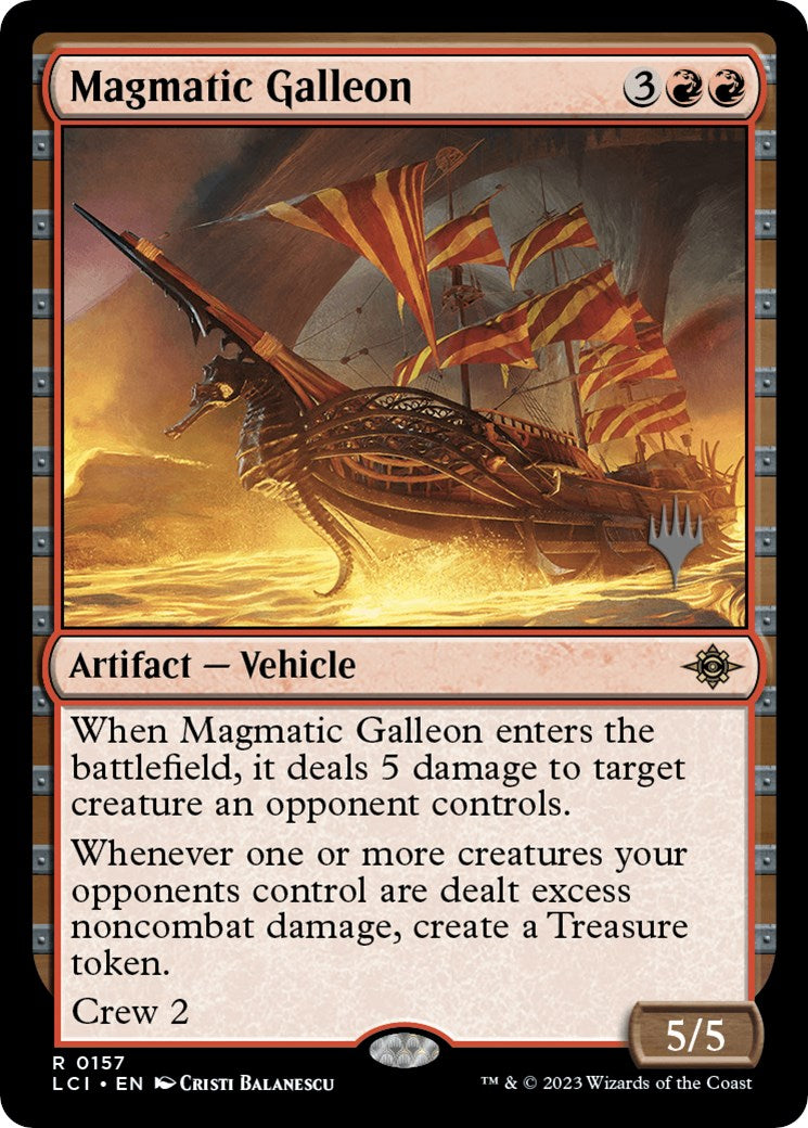 Magmatic Galleon (Promo Pack) [The Lost Caverns of Ixalan Promos] | North Game Den