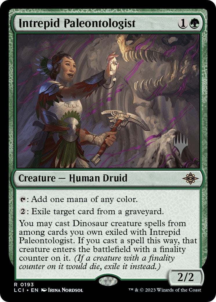 Intrepid Paleontologist (Promo Pack) [The Lost Caverns of Ixalan Promos] | North Game Den