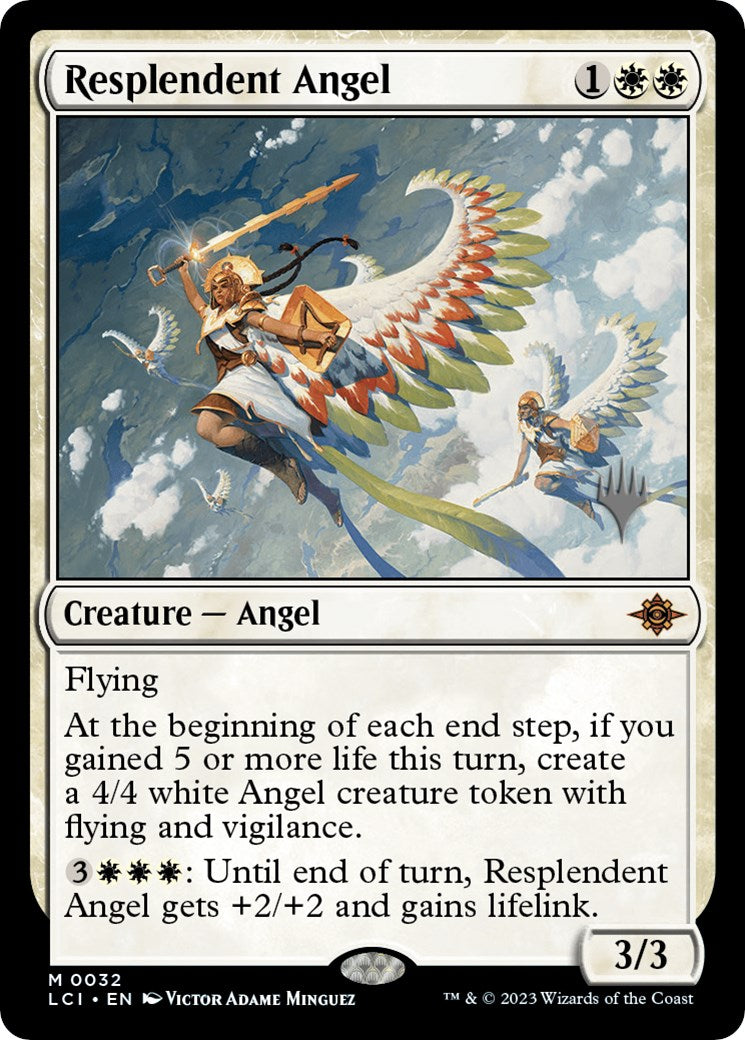 Resplendent Angel (Promo Pack) [The Lost Caverns of Ixalan Promos] | North Game Den