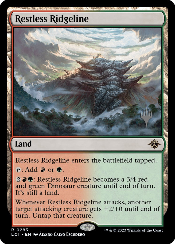 Restless Ridgeline (Promo Pack) [The Lost Caverns of Ixalan Promos] | North Game Den