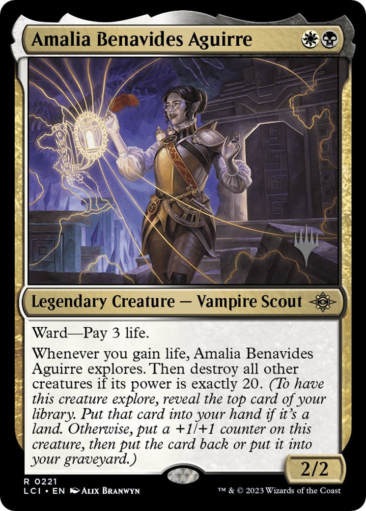 Amalia Benavides Aguirre (Promo Pack) [The Lost Caverns of Ixalan Promos] | North Game Den