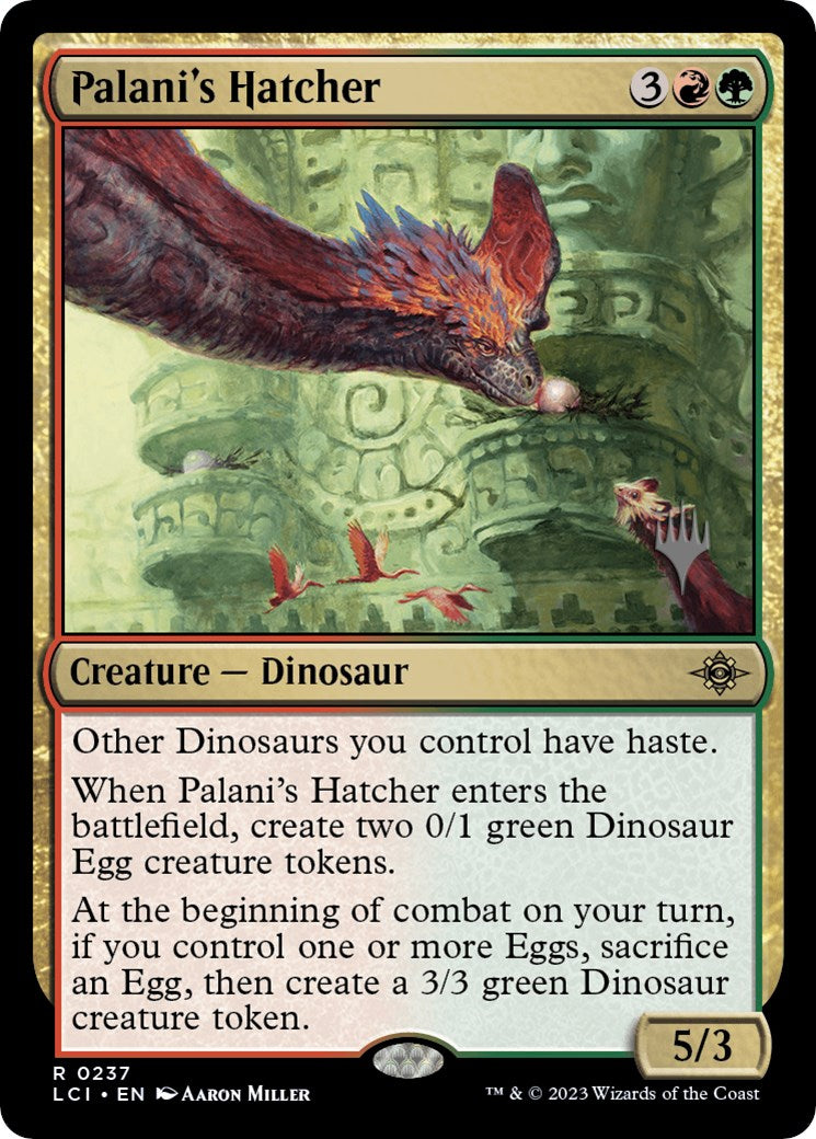 Palani's Hatcher (Promo Pack) [The Lost Caverns of Ixalan Promos] | North Game Den