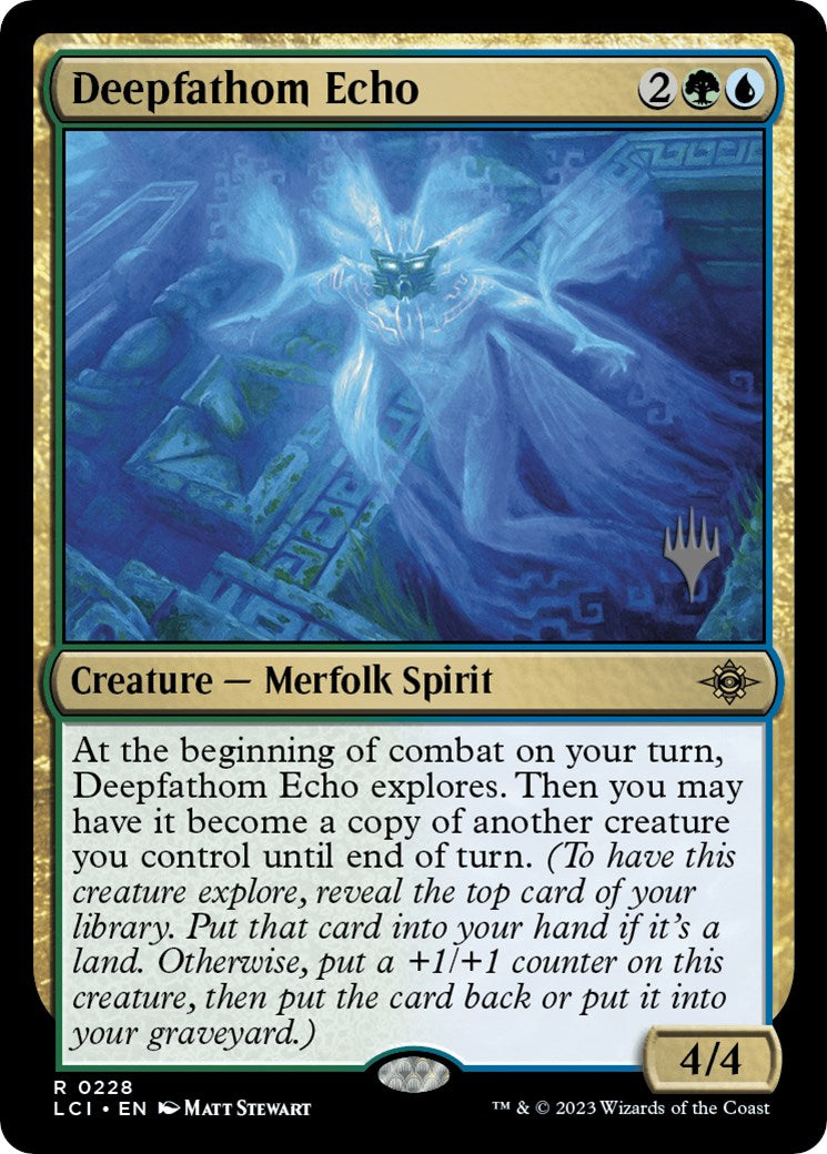 Deepfathom Echo (Promo Pack) [The Lost Caverns of Ixalan Promos] | North Game Den