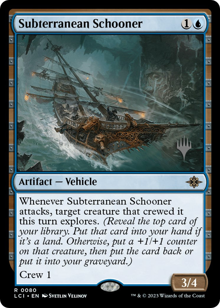 Subterranean Schooner (Promo Pack) [The Lost Caverns of Ixalan Promos] | North Game Den