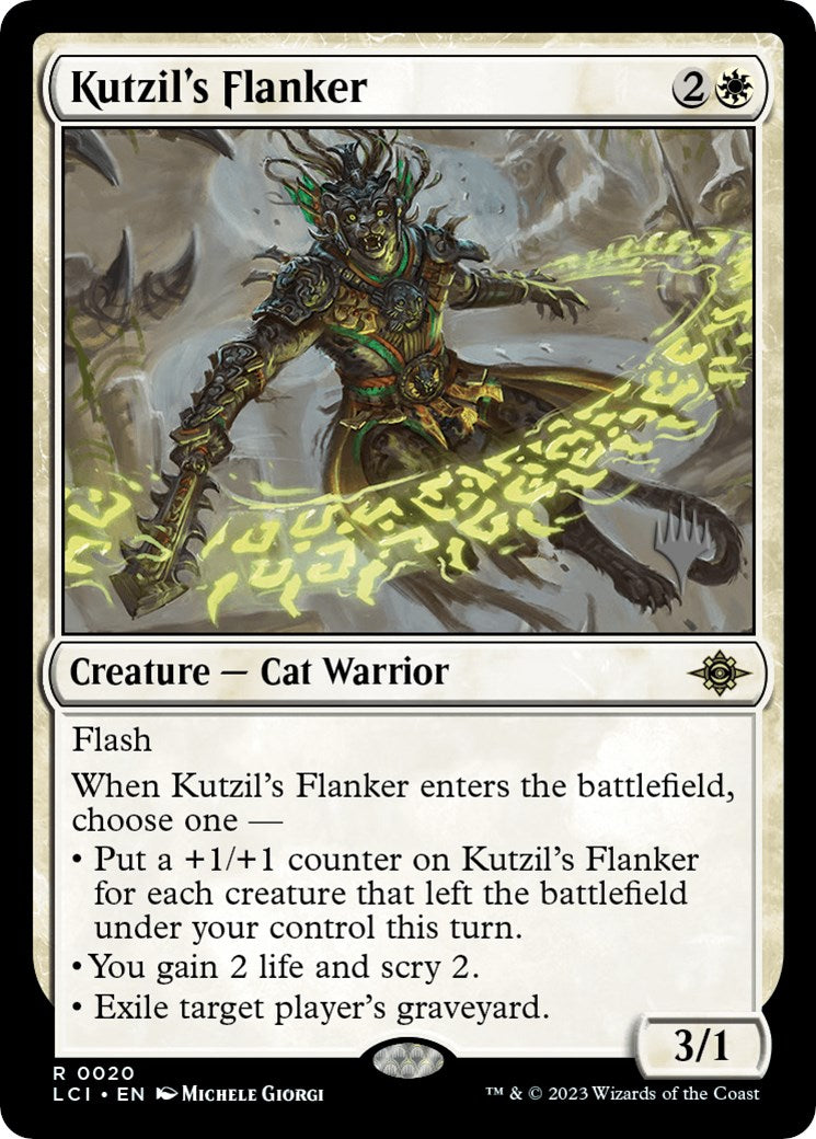 Kutzil's Flanker (Promo Pack) [The Lost Caverns of Ixalan Promos] | North Game Den