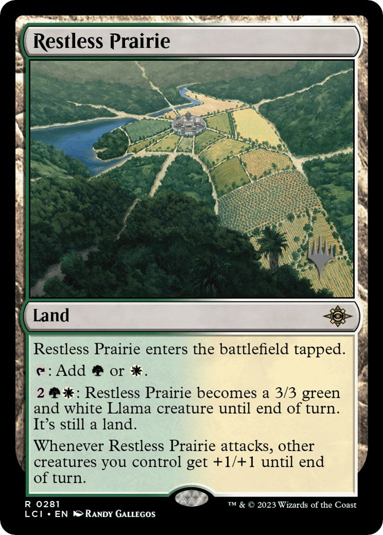 Restless Prairie (Promo Pack) [The Lost Caverns of Ixalan Promos] | North Game Den