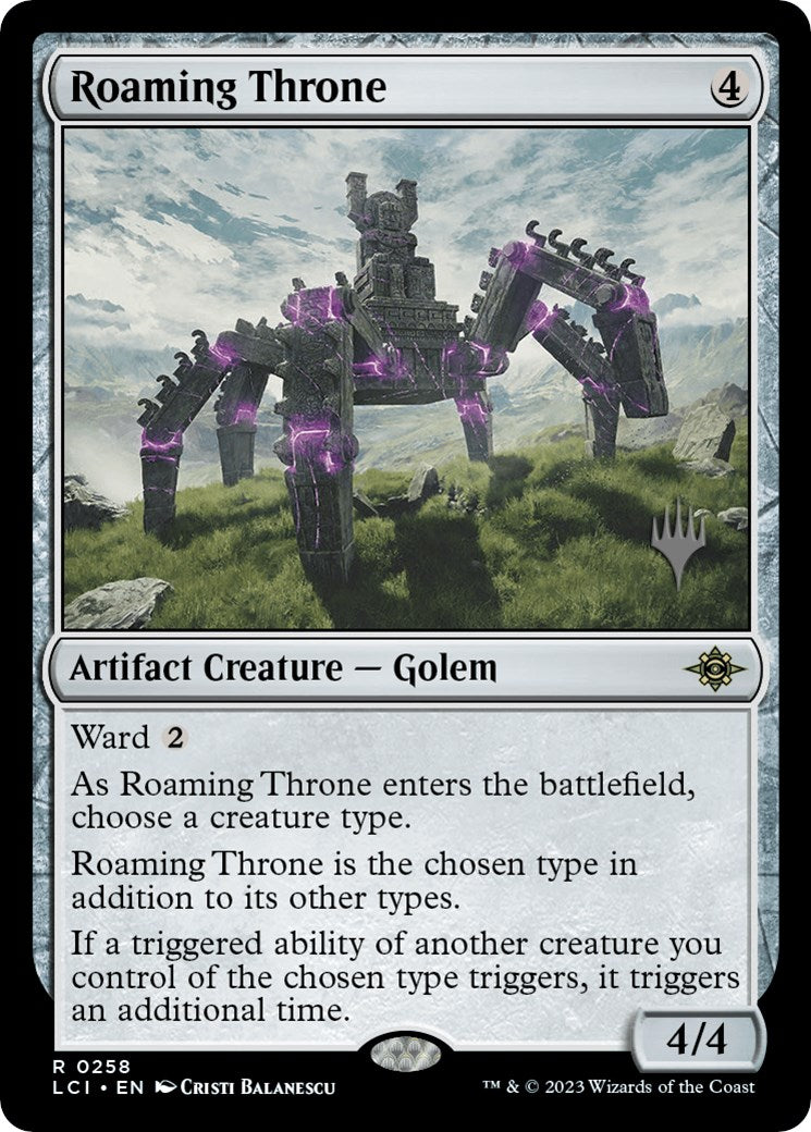 Roaming Throne (Promo Pack) [The Lost Caverns of Ixalan Promos] | North Game Den