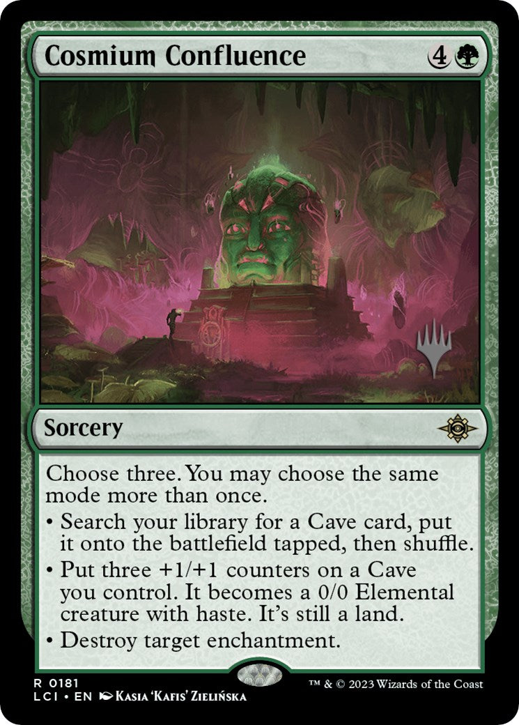 Cosmium Confluence (Promo Pack) [The Lost Caverns of Ixalan Promos] | North Game Den