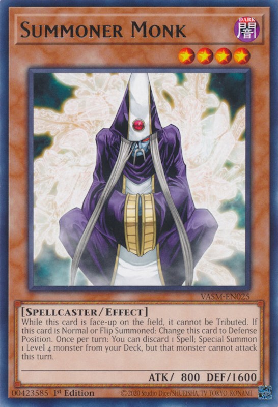 Summoner Monk [VASM-EN025] Rare | North Game Den