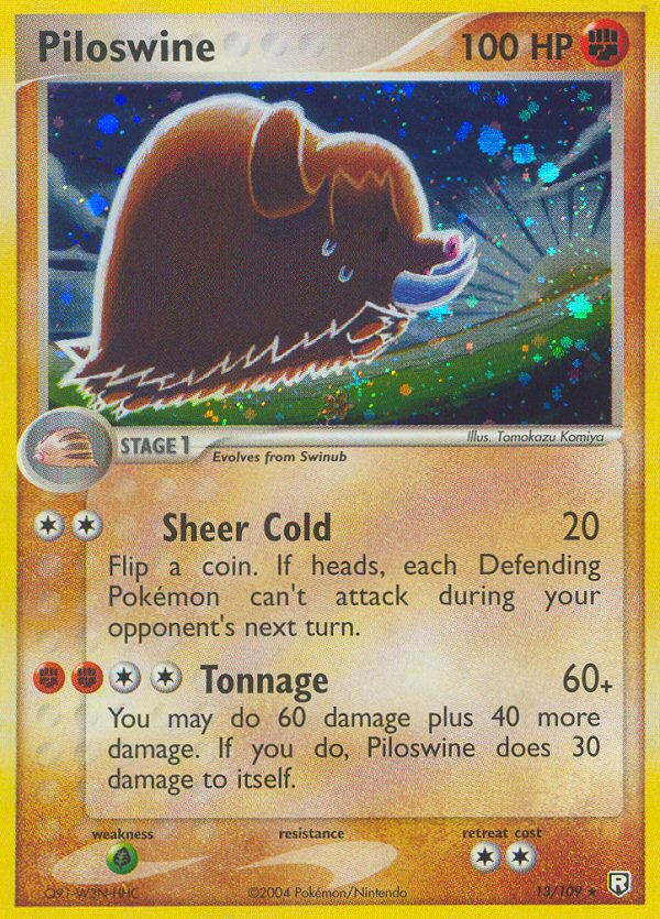 Piloswine (13/109) [EX: Team Rocket Returns] | North Game Den