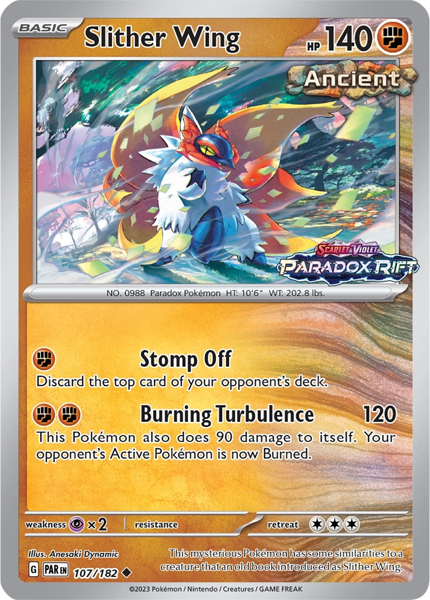 Slither Wing (107/182) (Store Exclusive Promo) [Miscellaneous Cards] | North Game Den