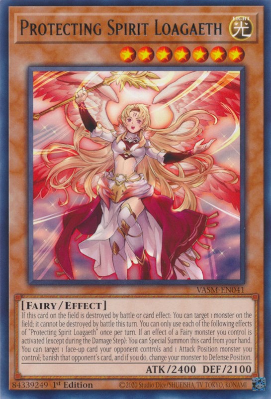 Protecting Spirit Loagaeth [VASM-EN041] Rare | North Game Den
