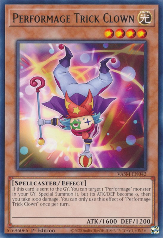 Performage Trick Clown [VASM-EN042] Rare | North Game Den
