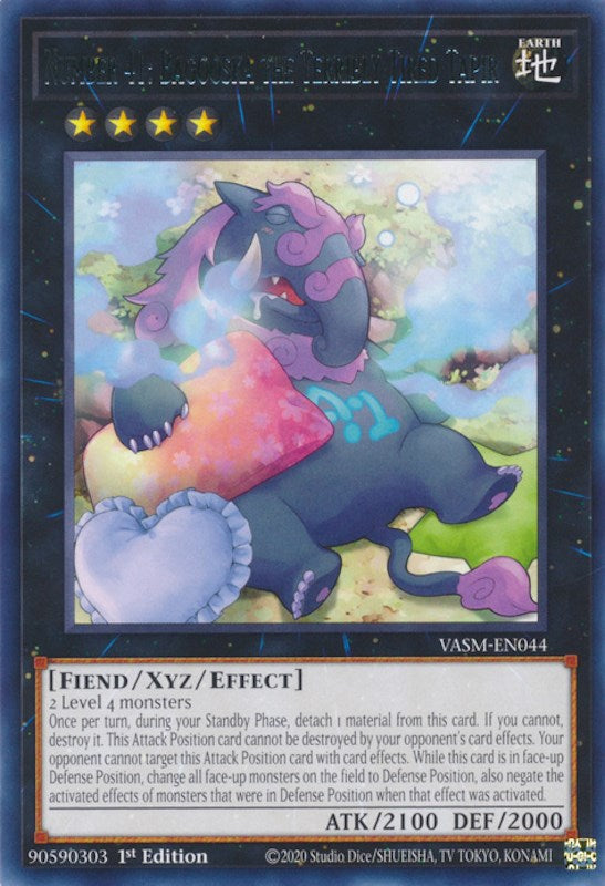 Number 41: Bagooska the Terribly Tired Tapir [VASM-EN044] Rare | North Game Den