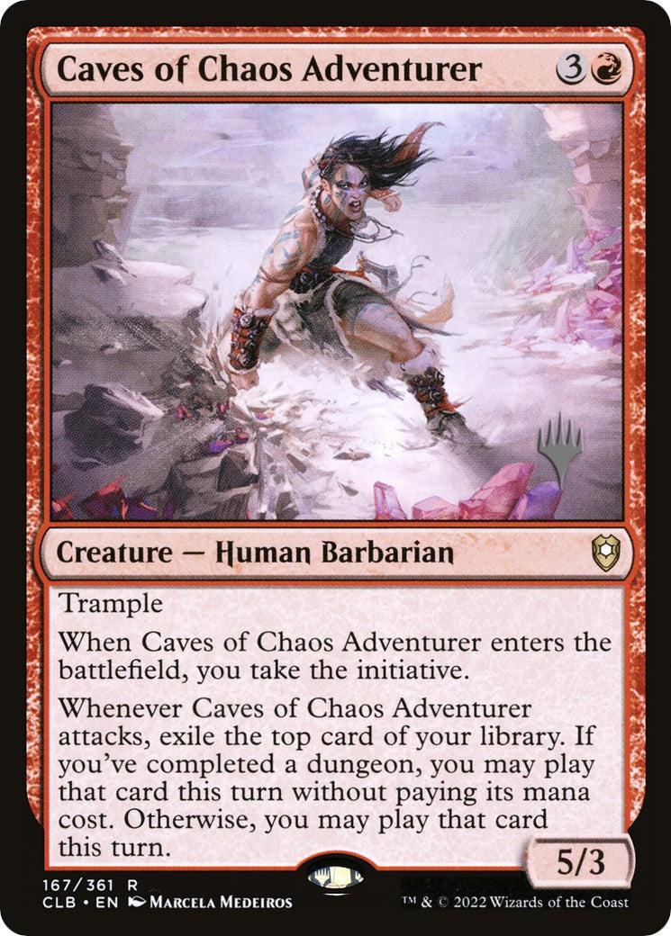 Caves of Chaos Adventurer (Promo Pack) [The Lost Caverns of Ixalan Promos] | North Game Den