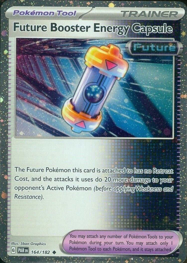 Future Booster Energy Capsule (164/182) (Cosmos Holo) [Scarlet & Violet: Paradox Rift] | North Game Den