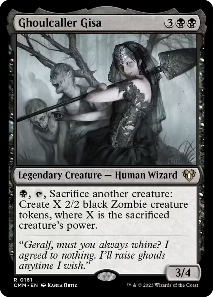 Ghoulcaller Gisa [Commander Masters] | North Game Den