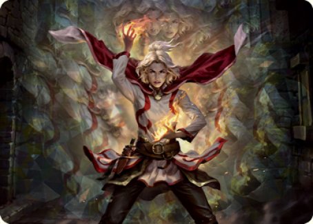 Delina, Wild Mage Art Card [Dungeons & Dragons: Adventures in the Forgotten Realms Art Series] | North Game Den