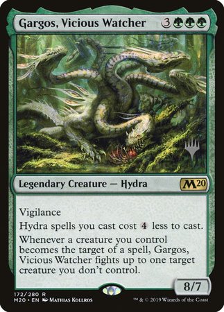 Gargos, Vicious Watcher [Core Set 2020 Promos] | North Game Den