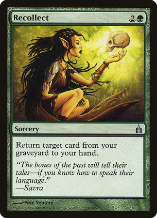Recollect [Ravnica: City of Guilds] | North Game Den