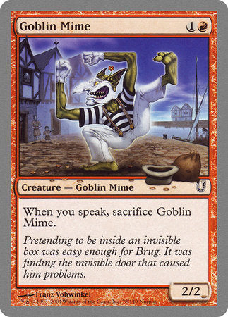 Goblin Mime [Unhinged] | North Game Den